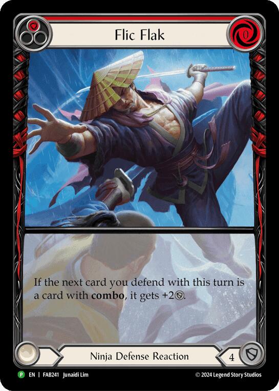 Flic Flak [FAB241] (Promo)  Rainbow Foil | Good Games Morley