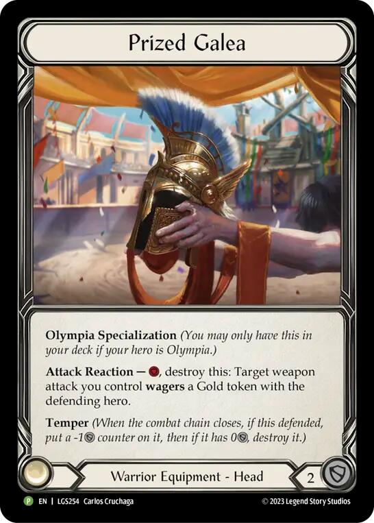 Prized Galea [LGS254] (Promo)  Cold Foil | Good Games Morley