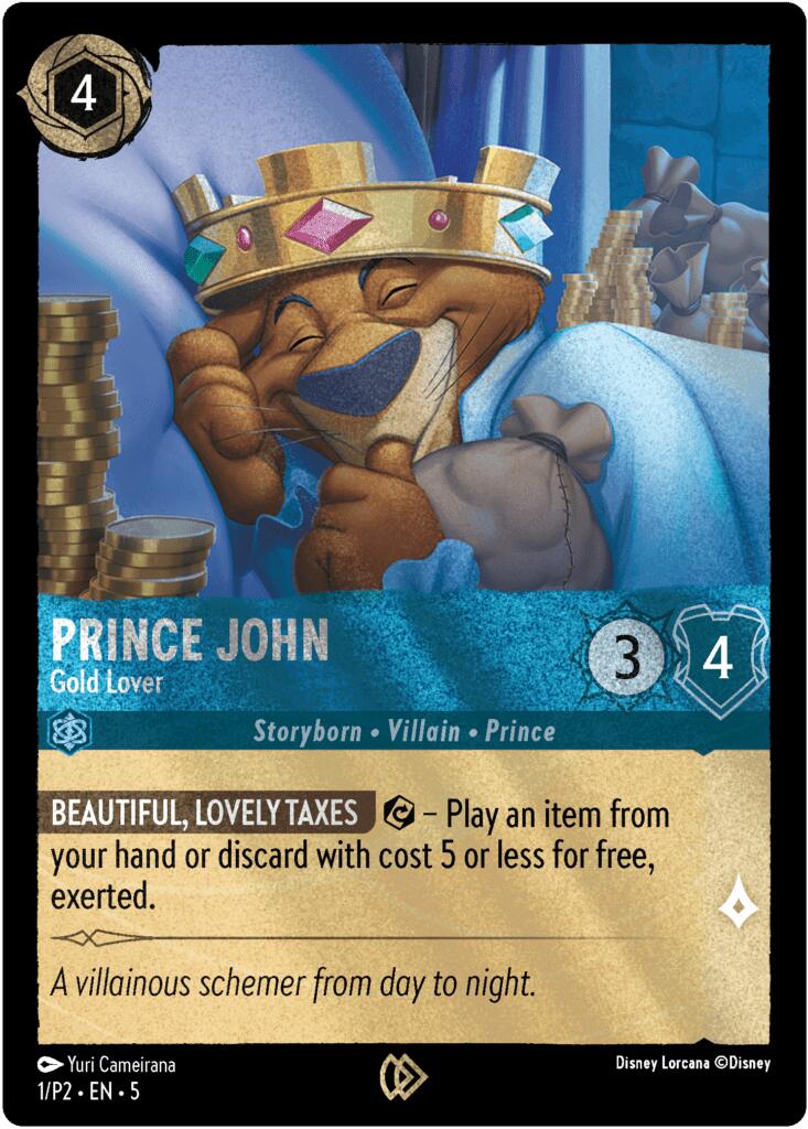 Prince John - Gold Lover (1) [Promo Cards] | Good Games Morley