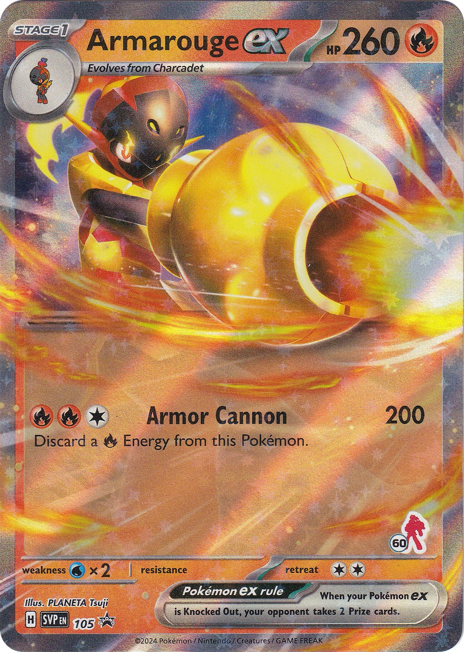 Armarouge ex (105) (Armarouge 60) [Battle Academy 2024] | Good Games Morley