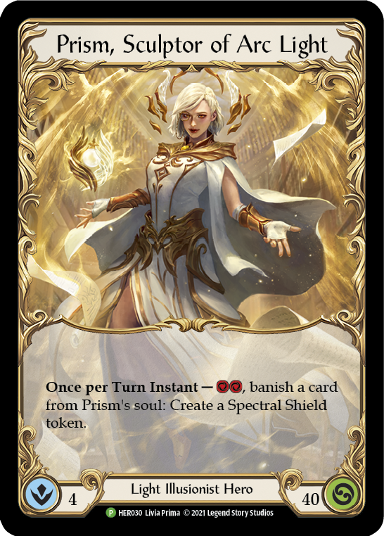 Prism, Sculptor of Arc Light [HER030] (Promo)  Cold Foil | Good Games Morley