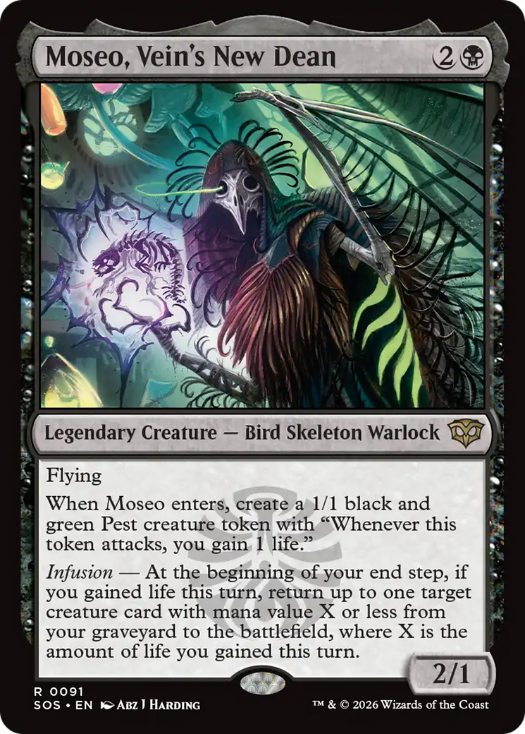 Moseo, Vein's New Dean [Secrets of Strixhaven] | Good Games Morley