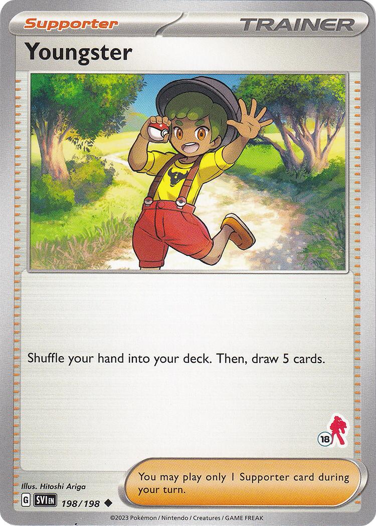 Youngster (198/198) (Armarouge Stamp #18) [Battle Academy 2024] | Good Games Morley