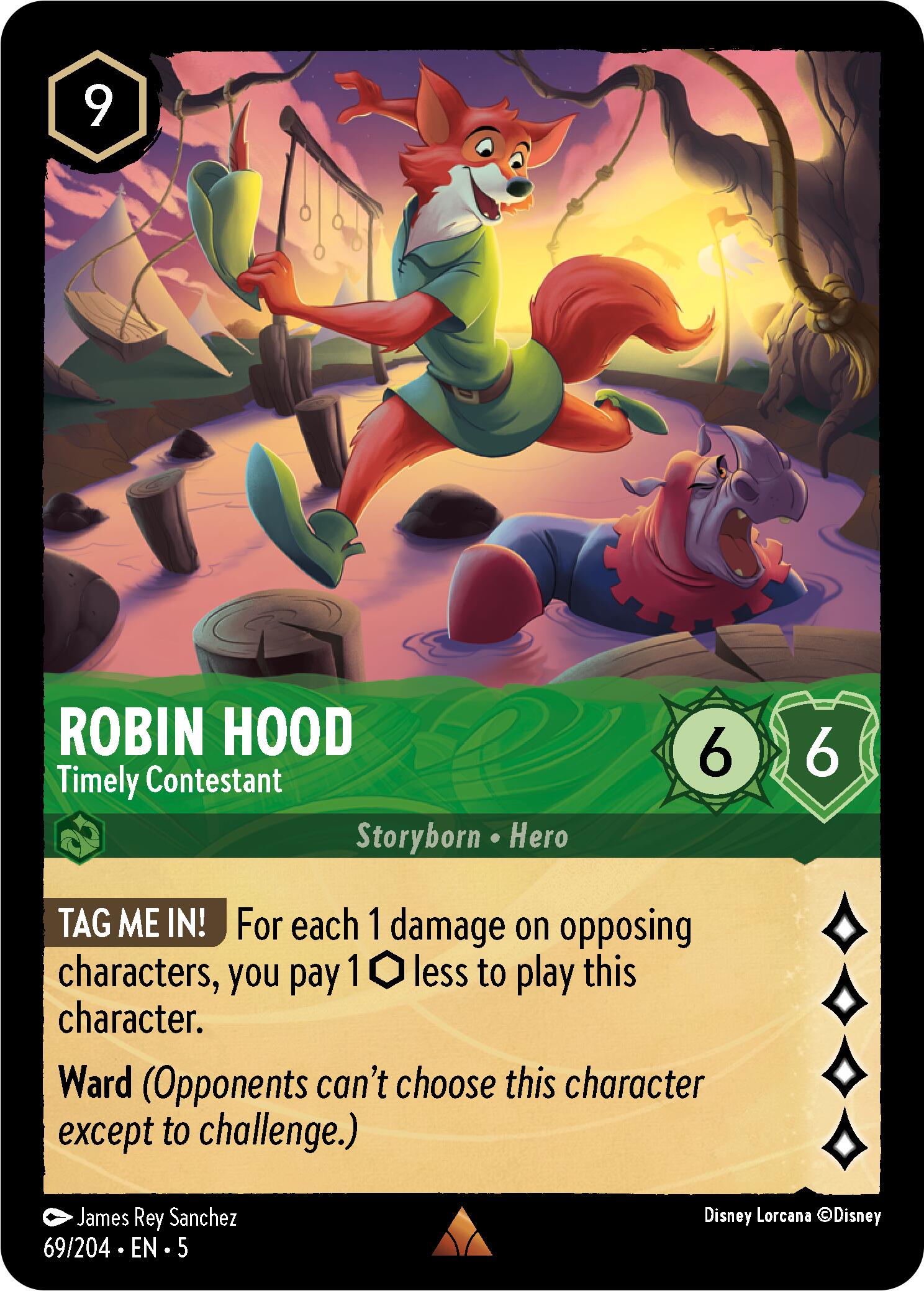 Robin Hood - Timely Contestant (69/204) [Shimmering Skies] | Good Games Morley