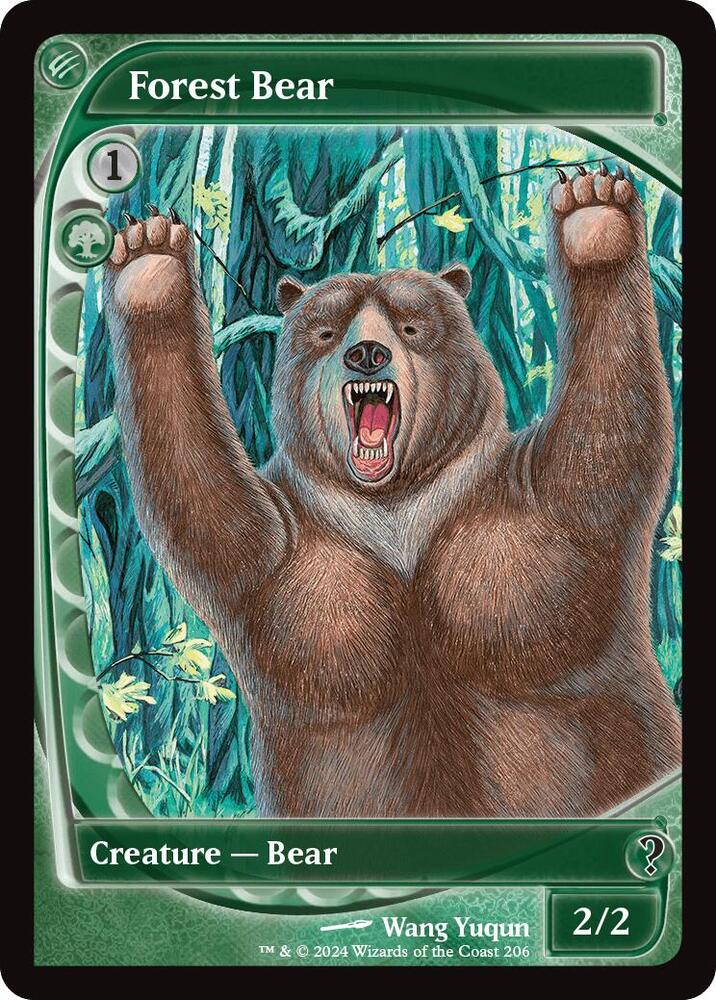 Forest Bear 206/390 (Mystery Booster 2)  - Future Sight | Good Games Morley