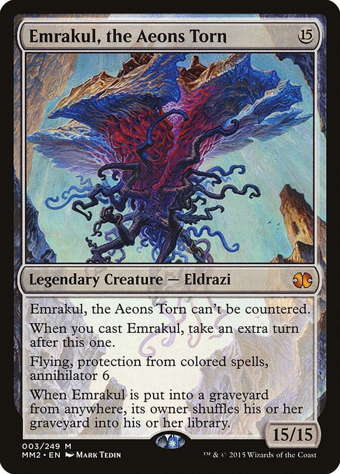 Emrakul, the Aeons Torn 3/249 (Modern Masters 2015)  - Foil | Good Games Morley