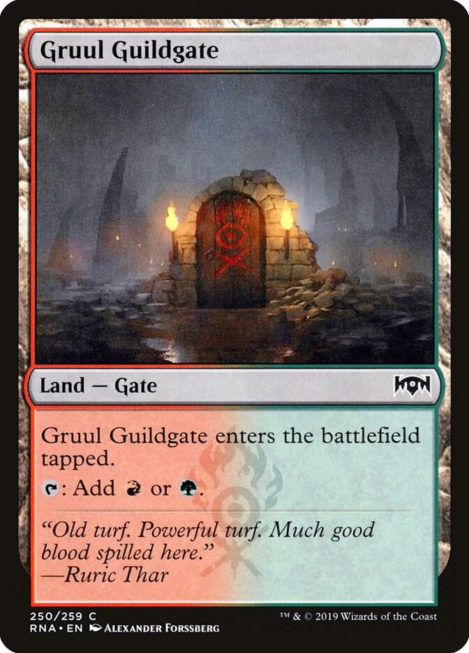 Gruul Guildgate 250/259 (Ravnica Allegiance)  - Foil | Good Games Morley