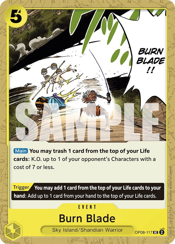 Burn Blade [Two Legends] | Good Games Morley