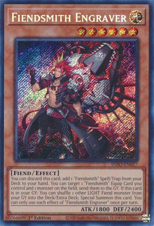 Fiendsmith Engraver [INFO-EN017] Secret Rare | Good Games Morley