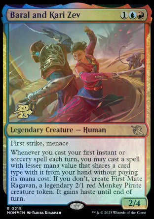 Baral and Kari Zev [March of the Machine Prerelease Promos] | Good Games Morley