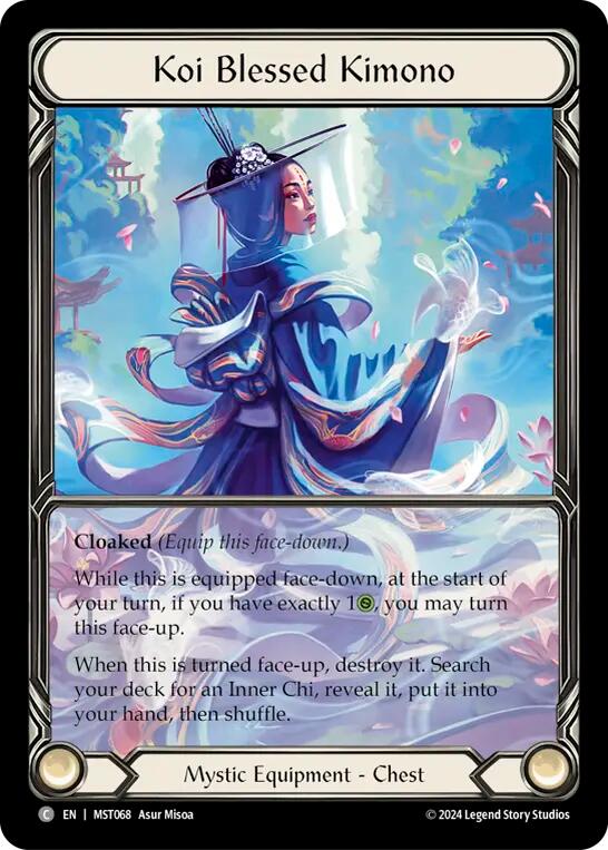 Koi Blessed Kimono (Extended Art) [MST068] (Part the Mistveil)  Cold Foil | Good Games Morley