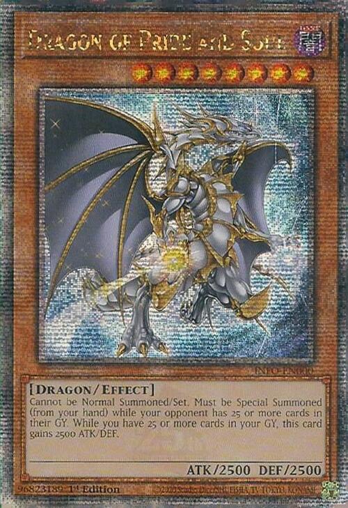 Dragon of Pride and Soul (Quarter Century Secret Rare) [INFO-EN000] Quarter Century Secret Rare | Good Games Morley