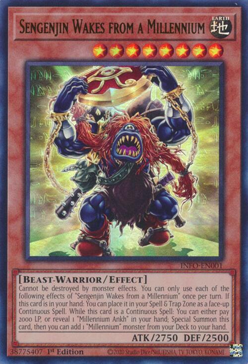 Sengenjin Wakes from a Millennium [INFO-EN001] Ultra Rare | Good Games Morley