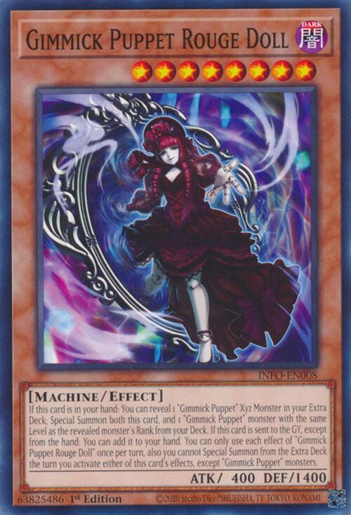 Gimmick Puppet Rouge Doll [INFO-EN008] Common | Good Games Morley