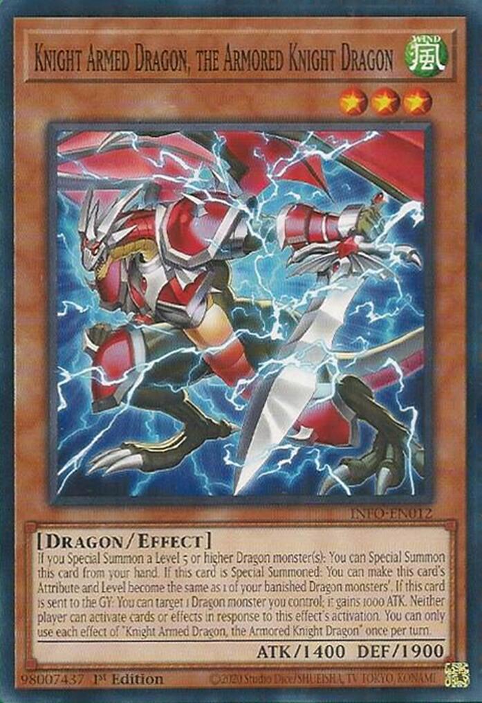 Knight Armed Dragon, the Armored Knight Dragon [INFO-EN012] Common | Good Games Morley