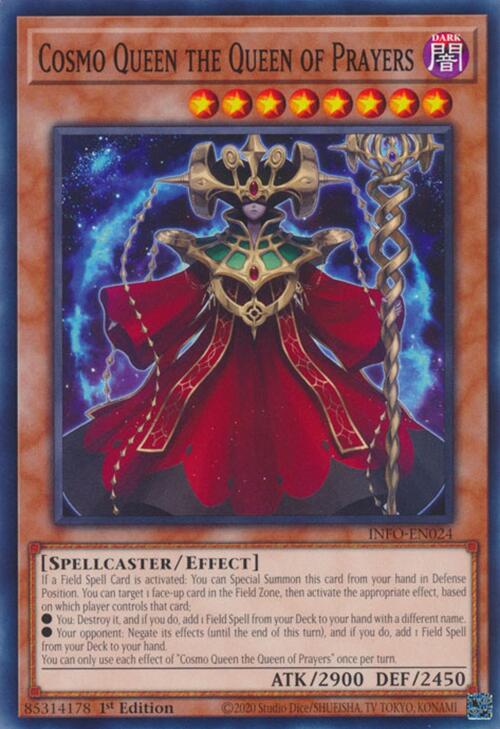 Cosmo Queen the Queen of Prayers [INFO-EN024] Common | Good Games Morley