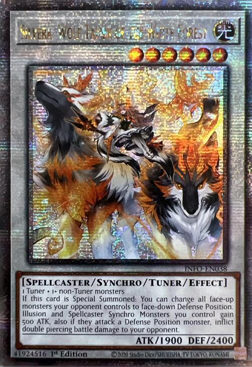 Silvera, Wolf Tamer of the White Forest (Quarter Century Secret Rare) [INFO-EN038] Quarter Century Secret Rare | Good Games Morley