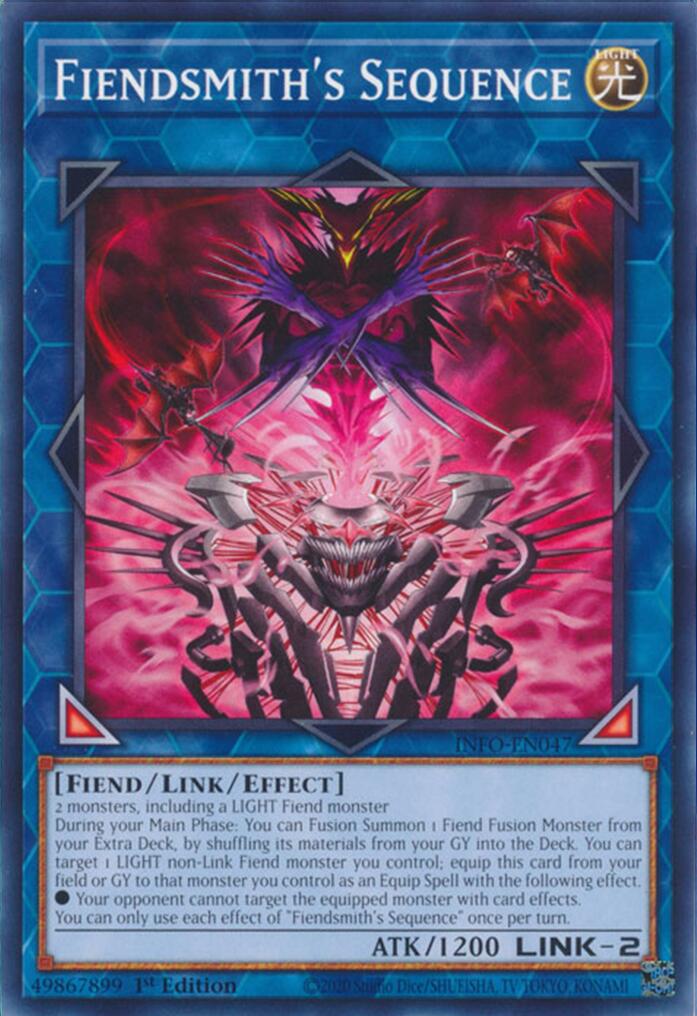 Fiendsmith's Sequence [INFO-EN047] Common | Good Games Morley