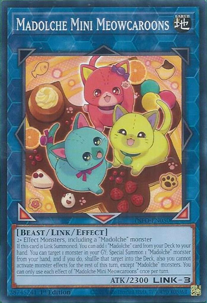 Madolche Mini Meowcaroons [INFO-EN050] Common | Good Games Morley