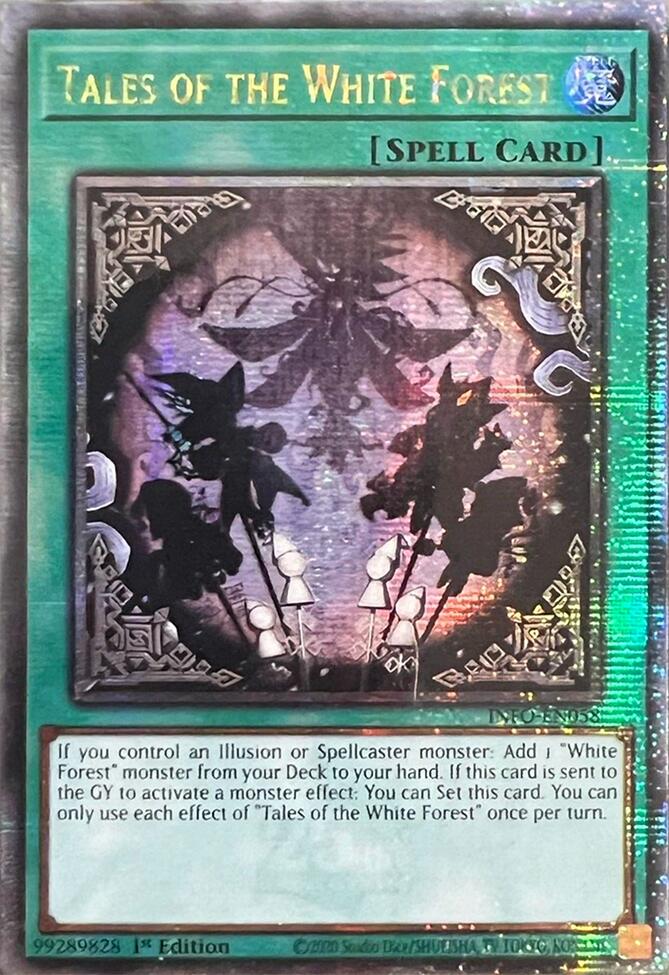 Tales of the White Forest (Quarter Century Secret Rare) [INFO-EN058] Quarter Century Secret Rare | Good Games Morley