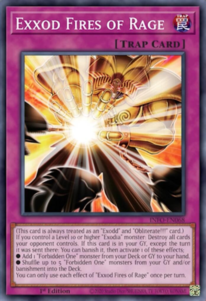 Exxod Fires of Rage [INFO-EN068] Super Rare | Good Games Morley