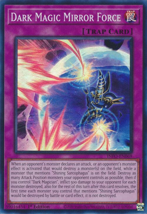 Dark Magic Mirror Force [INFO-EN069] Super Rare | Good Games Morley