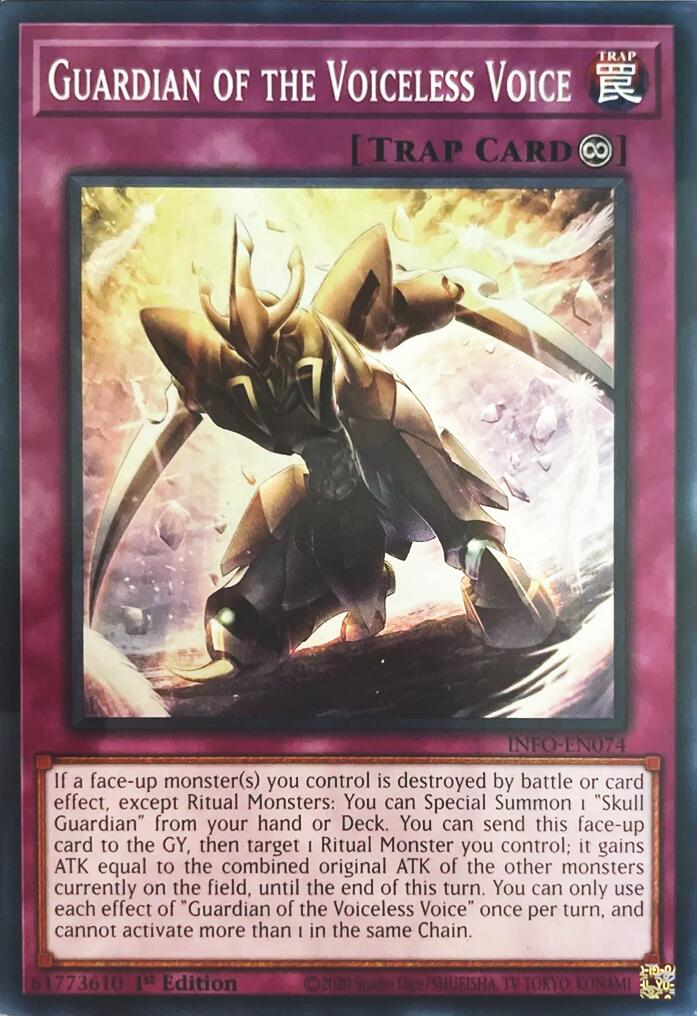 Guardian of the Voiceless Voice [INFO-EN074] Common | Good Games Morley