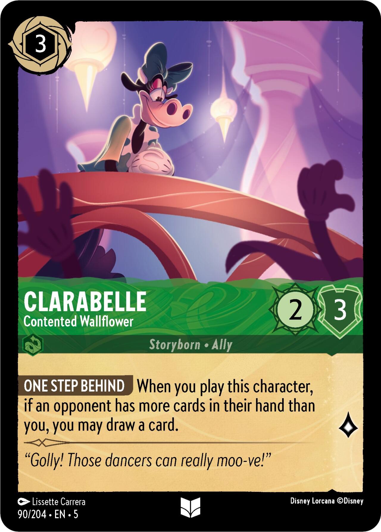 Clarabelle - Contented Wallflower (90/204) [Shimmering Skies] | Good Games Morley