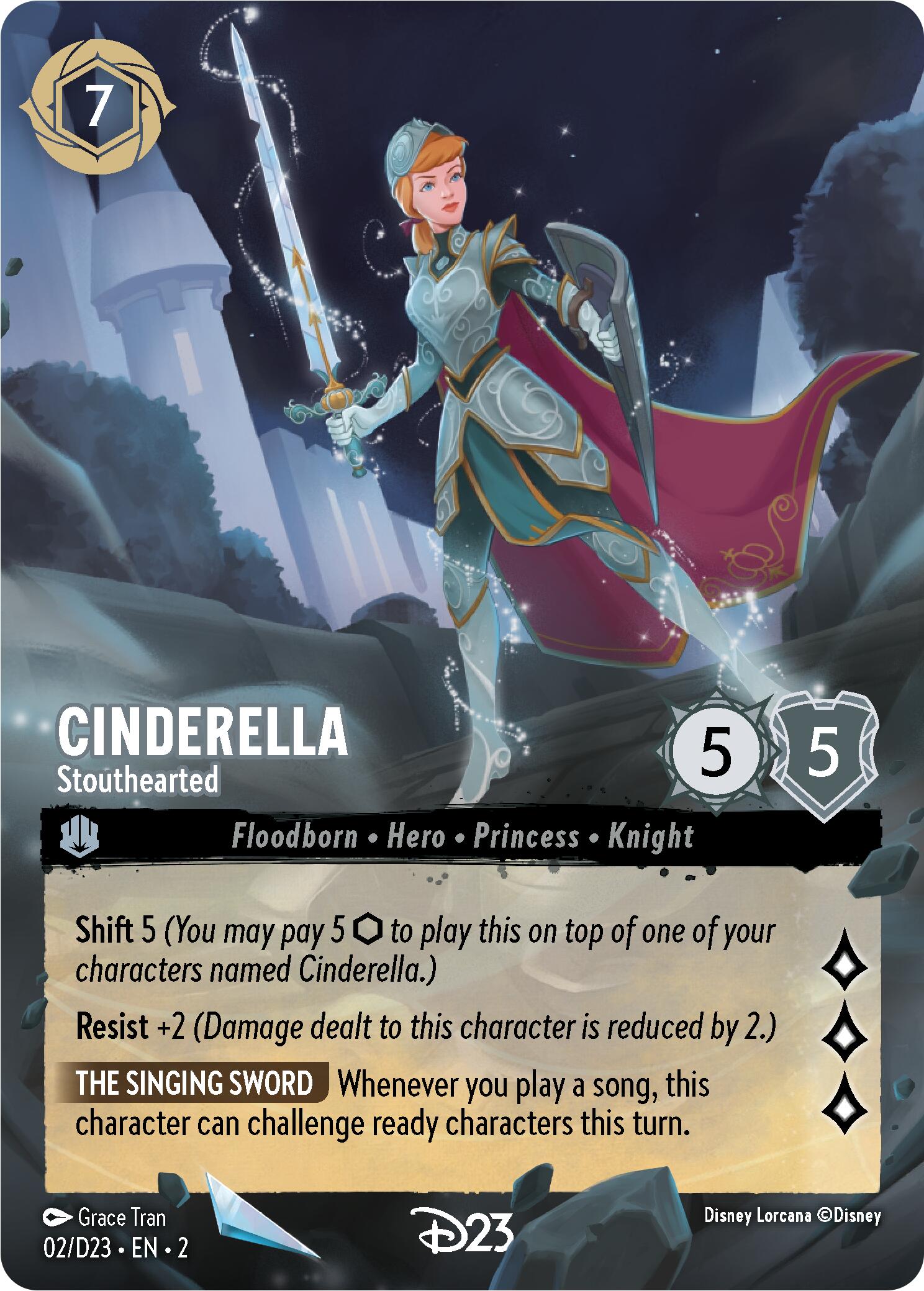 Cinderella - Stouthearted (2) [D23 Promos] | Good Games Morley