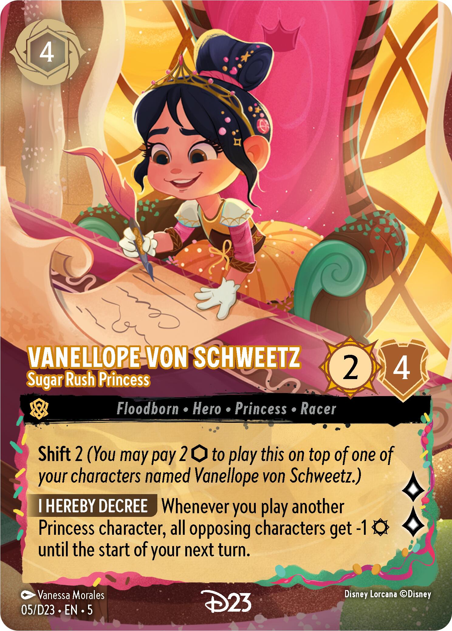 Vanellope von Schweetz - Sugar Rush Princess (5) [D23 Promos] | Good Games Morley