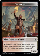 Warrior // Phyrexian Hydra (0012) Double-Sided Token [March of the Machine Tokens] | Good Games Morley