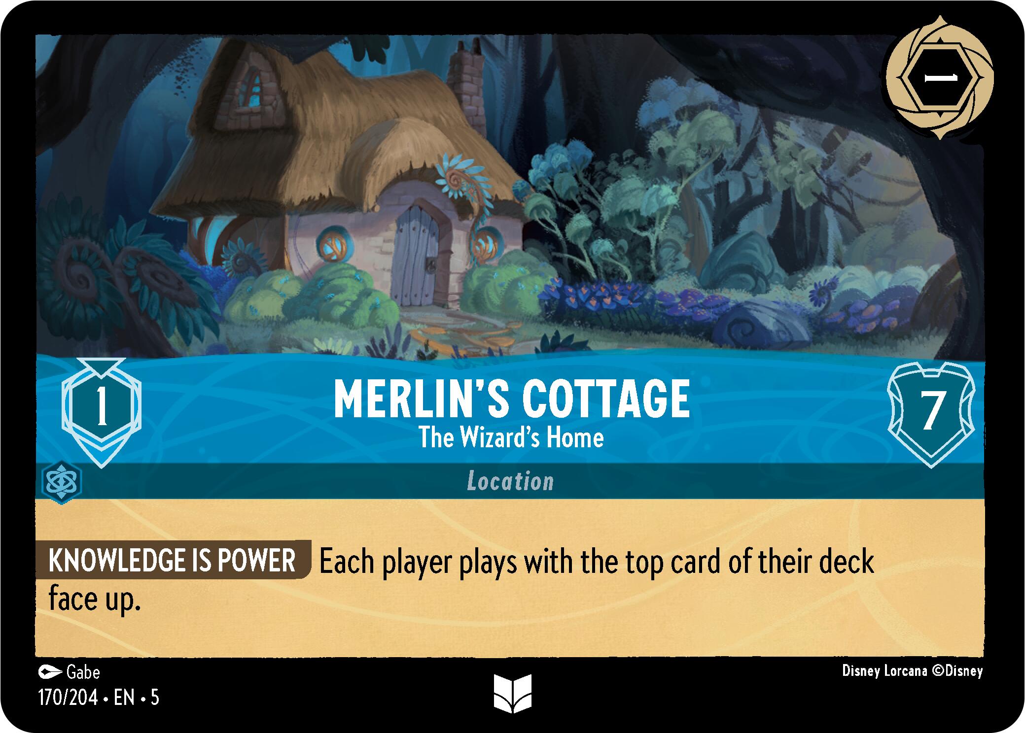 Merlin's Cottage - The Wizard's Home (170/204) [Shimmering Skies] | Good Games Morley