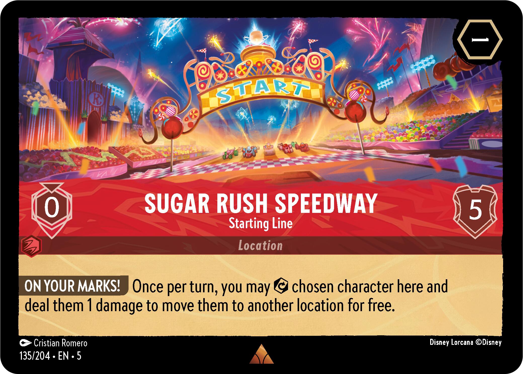 Sugar Rush Speedway - Starting Line (135/204) [Shimmering Skies] | Good Games Morley