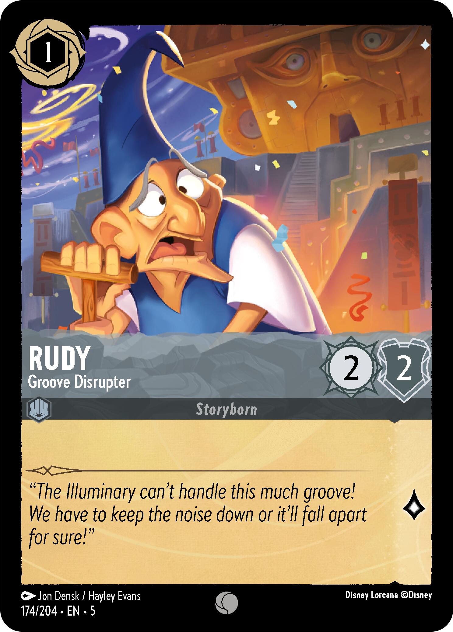 Rudy - Groove Disrupter (174/204) [Shimmering Skies] | Good Games Morley