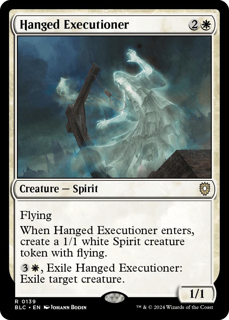 Hanged Executioner [Bloomburrow Commander] | Good Games Morley