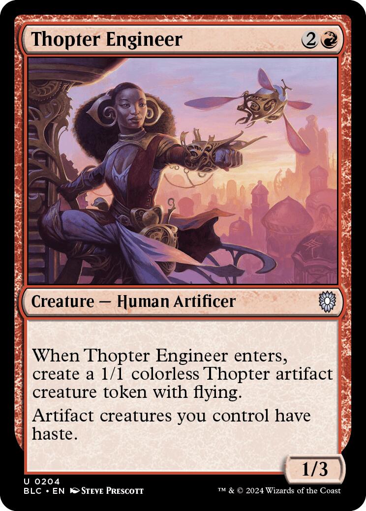 Thopter Engineer [Bloomburrow Commander] | Good Games Morley