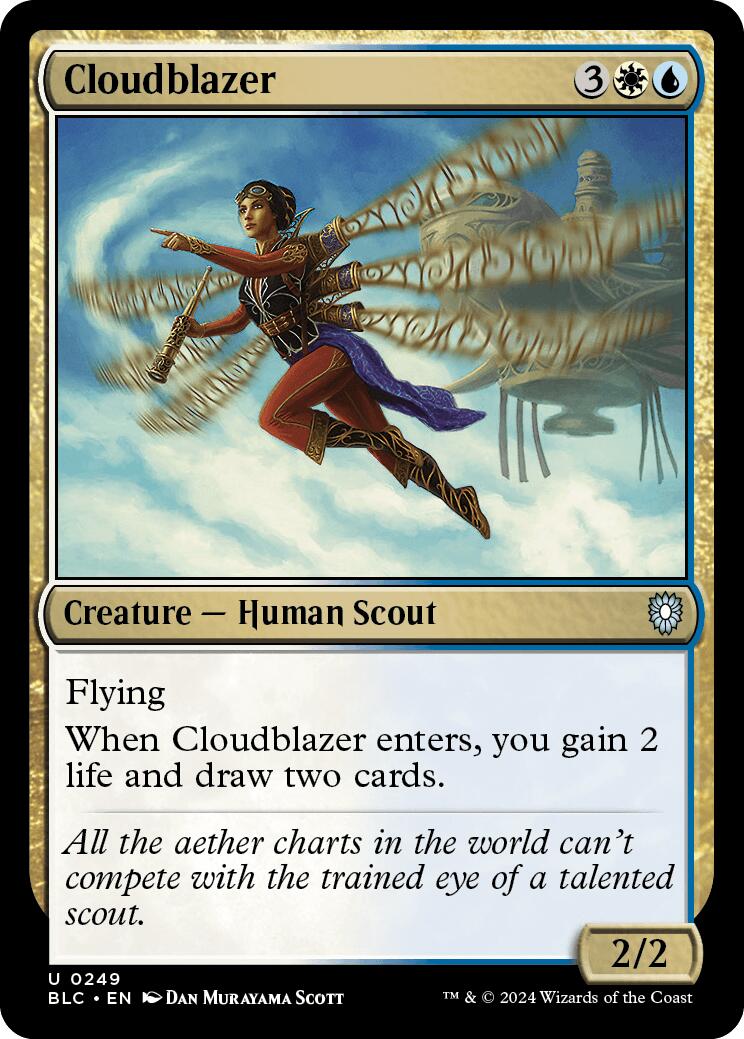 Cloudblazer [Bloomburrow Commander] | Good Games Morley
