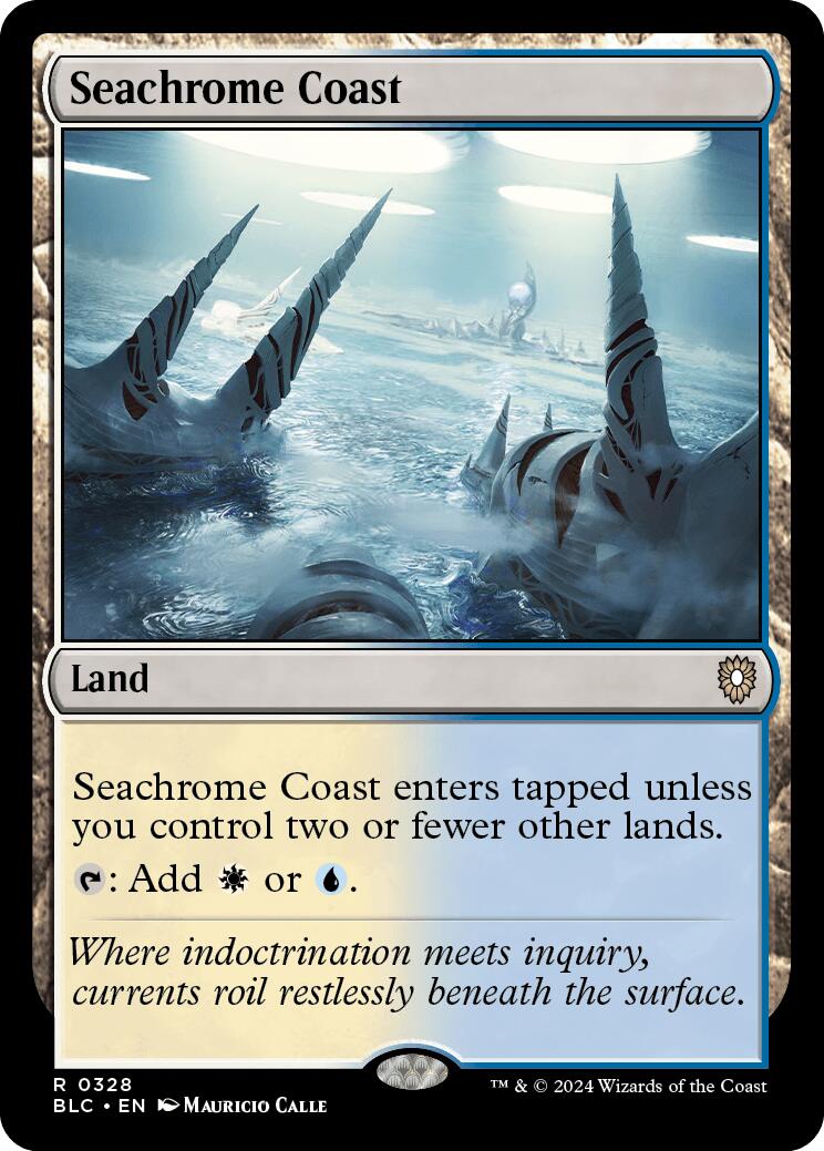 Seachrome Coast [Bloomburrow Commander] | Good Games Morley