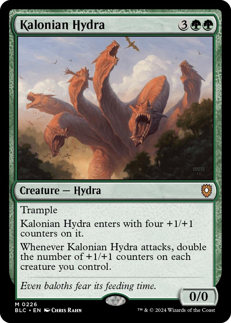 Kalonian Hydra [Bloomburrow Commander] | Good Games Morley