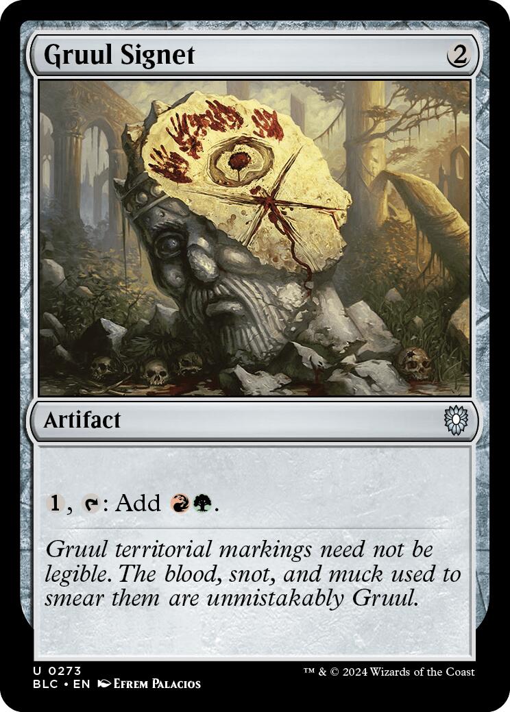 Gruul Signet [Bloomburrow Commander] | Good Games Morley