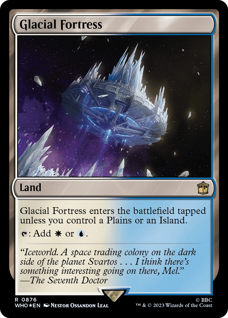 Glacial Fortress (Surge Foil) [Doctor Who] | Good Games Morley
