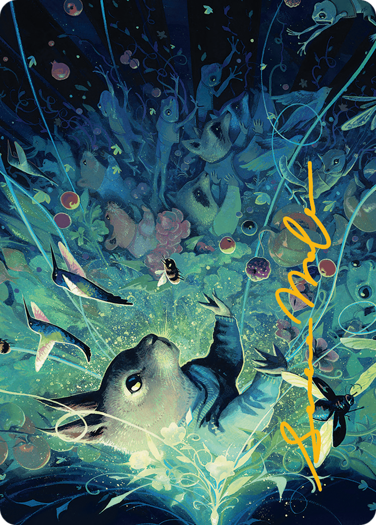 For the Common Good Art Card (22/54) (Gold-Stamped Signature) [Bloomburrow Art Series] | Good Games Morley