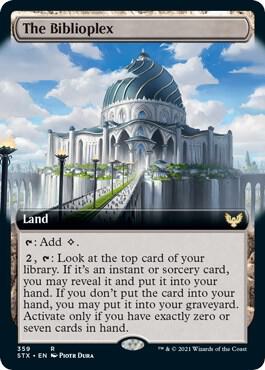 The Biblioplex Extended Art 359 (Strixhaven: School of Mages)  | Good Games Morley