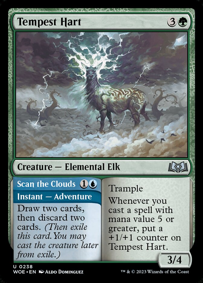 Tempest Hart // Scan the Clouds 238 (Wilds of Eldraine)  | Good Games Morley