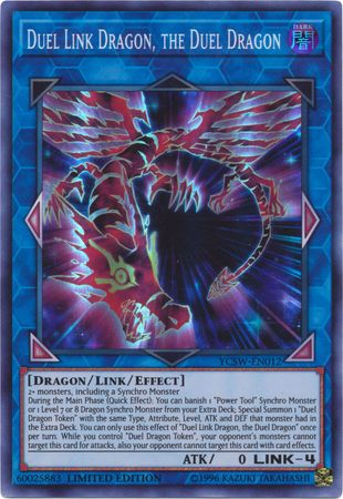 Duel Link Dragon, the Duel Dragon [YCSW-EN012] Super Rare | Good Games Morley