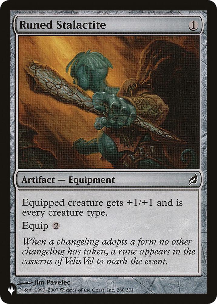 Runed Stalactite LRW-260/5075 (The List Reprints)  | Good Games Morley