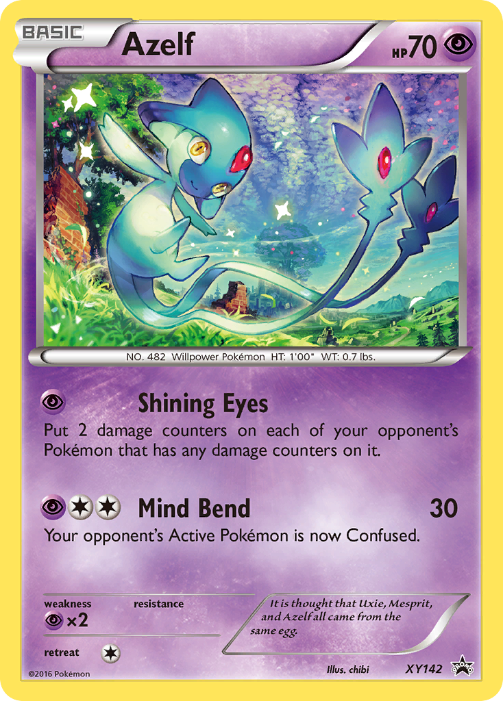 Azelf (XY142) [XY: Black Star Promos] | Good Games Morley