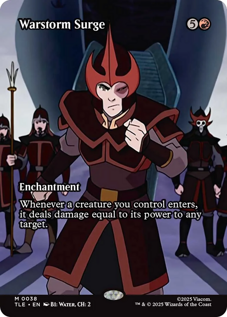 Warstorm Surge (Borderless) [Avatar: The Last Airbender: Eternal-Legal] | Good Games Morley