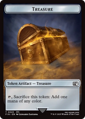 Treasure (0023) // Copy (0001) Double-Sided Token [FINAL FANTASY Tokens] | Good Games Morley