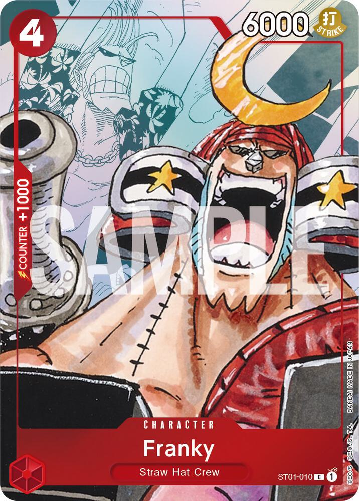 Franky (PCC 25th) ST01-010 (One Piece Promotion Cards)  - Alternate Art Foil | Good Games Morley